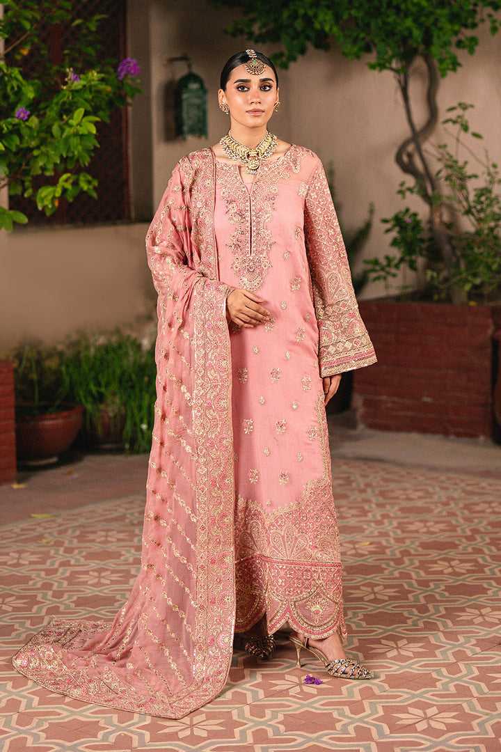 3 Piece Embroidered Chiffon SASHA - FSU5658