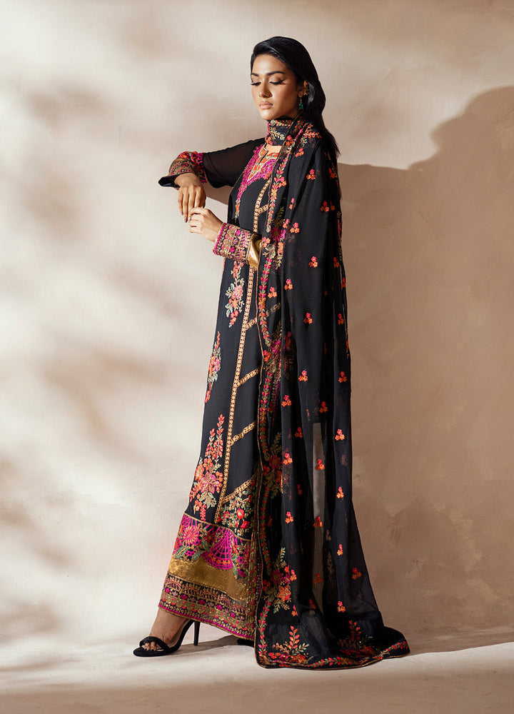 3 Piece Embroidered Chiffon AZILA - FSU5615