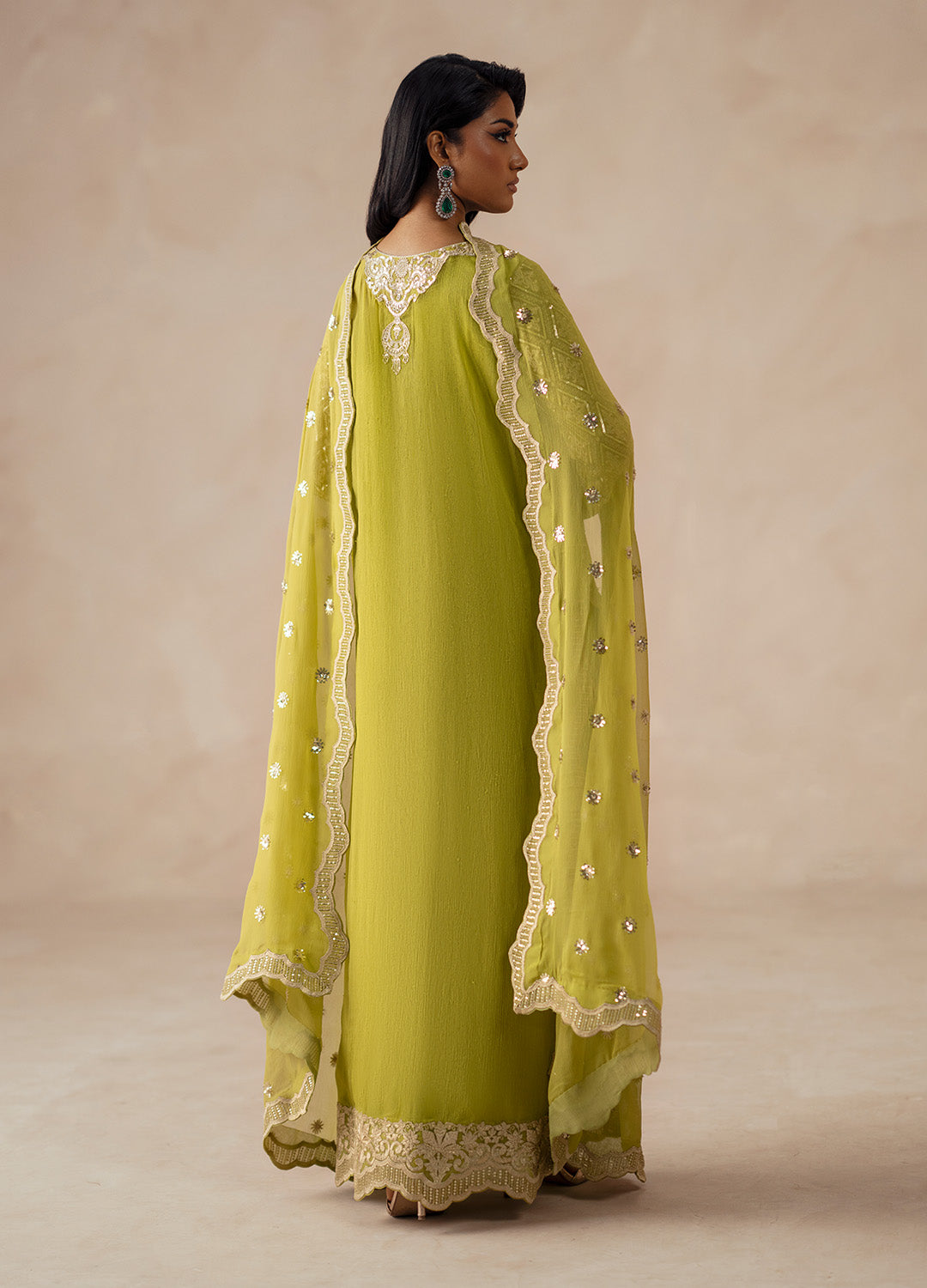 3 Piece Embroidered Chiffon SYRA - FSU5617